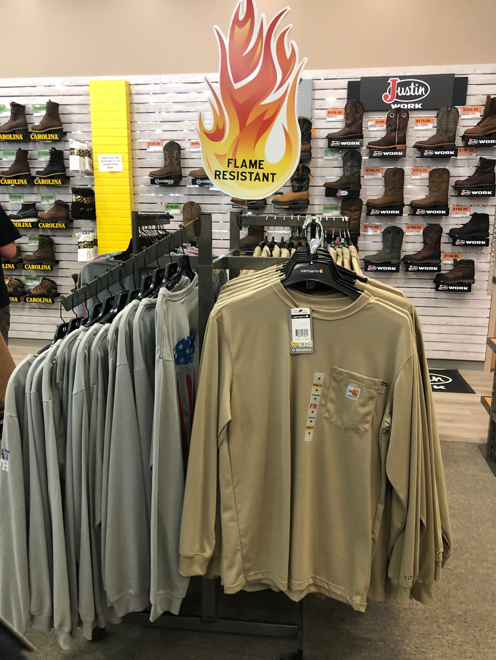 Flame-Resistant Clothing
